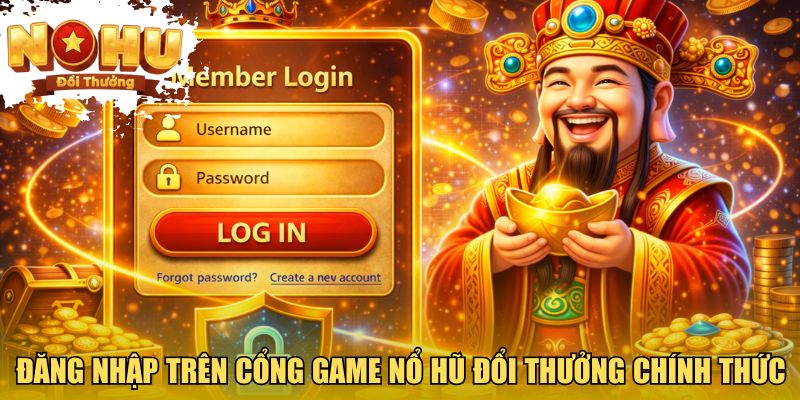 Đăng nhập tài khoản trên cổng game nổ hũ đổi thưởng chính thức