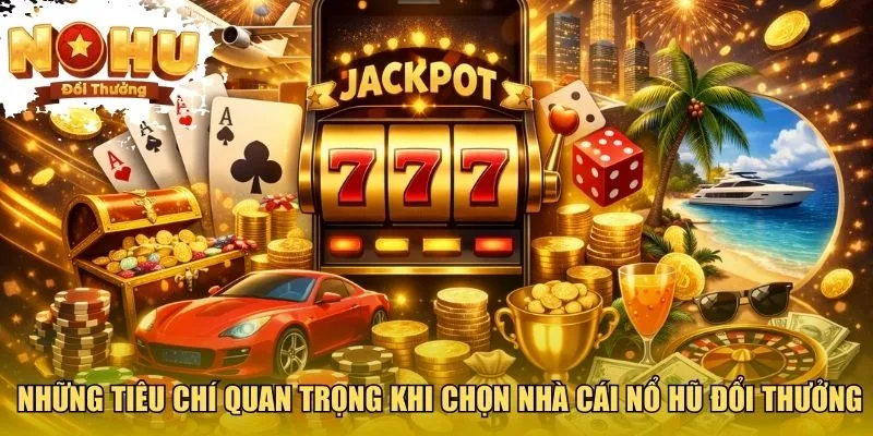 Nổ Hũ Đổi Thưởng Những tiêu chí quan trọng khi chọn nhà cái nổ hũ đổi thưởng